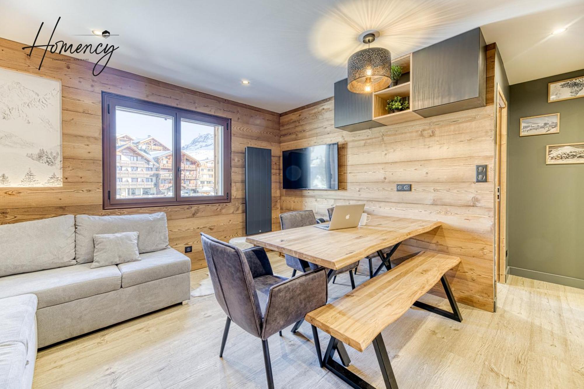 Homency - Residence Menandiere F5 Alpe d'Huez Ngoại thất bức ảnh